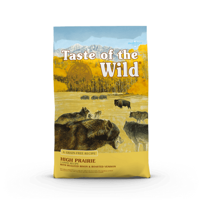 Taste of the Wild | High Prairie adultos con bisonte y venado asados