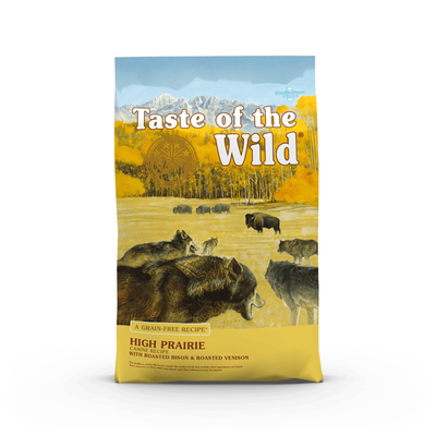Taste of the Wild | High Prairie adultos con bisonte y venado asados