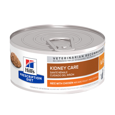 Hill's Prescription Diet | Alimento húmedo para gatos Kidney Care k/d (Lata de 156 g)
