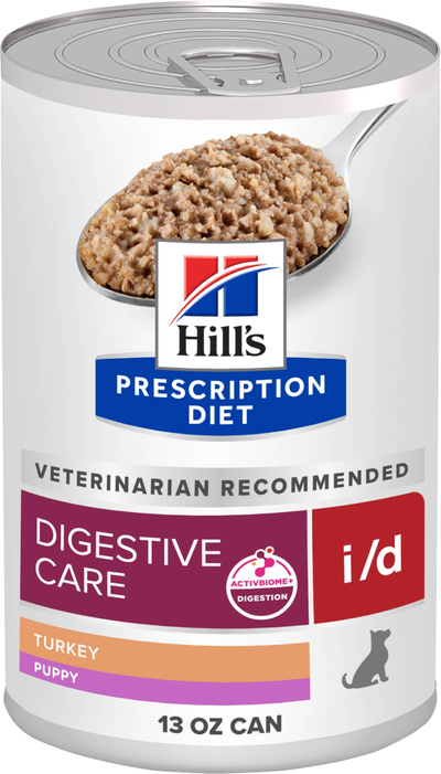 Hill's Prescription Diet | Alimento húmedo para perros cachorros Digestive Care i/d (Lata de 369 g)