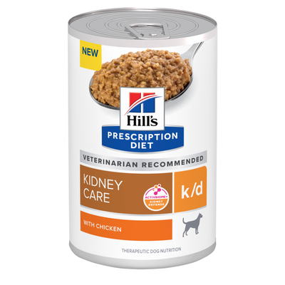 Hill's Prescription Diet | Alimento húmedo para perros Kidney Care k/d (Lata de 369 g)