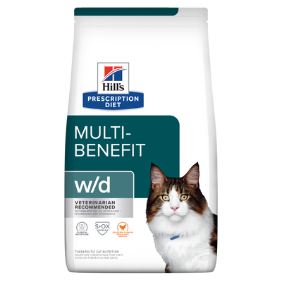 Hill's Prescription Diet | Alimento seco para gatos Multi-Benefit w/d