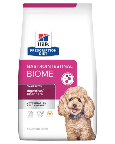 Hill's Prescription Diet | Alimento seco para perros Gastrointestinal Biome Small Bites