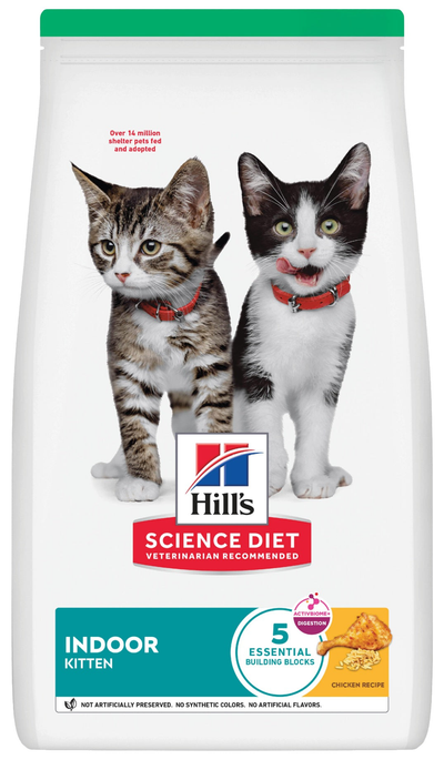 Hill's Science Diet | Alimento seco para gatitos Kitten Indoor. Receta de pollo