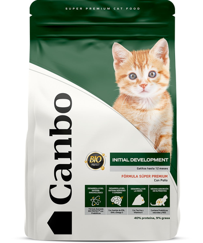 Canbo Cat Initial Development Bio Protect – empaque frontal