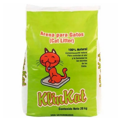 KlinKat arena aglomerante de bentonita para gatos, bolsa de 10 kg