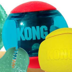 KONG Squeezz Action Ball · imagen referencial; presentación según la opción elegida