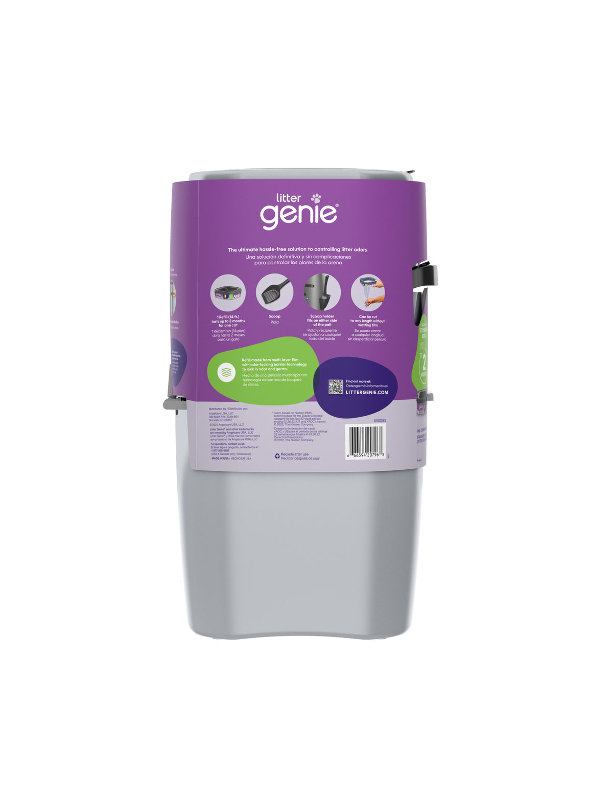 Litter Genie | Contenedor para desechos de arena — vista adicional