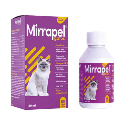 Comandina Mirrapel Gatos 120 ml