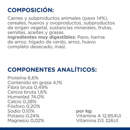 Hill's Prescription Diet | Alimento húmedo para perros Digestive Care i/d. Con Pavo (Pack de 6 latas de 370 g)