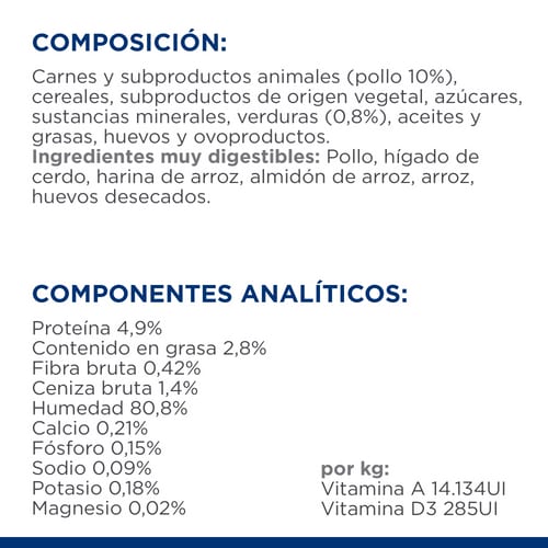 Hill's Prescription Diet | Alimento húmedo para perros Digestive Care i/d. Estofado de pollo y vegetales (Pack de 6 latas de 156 g)
