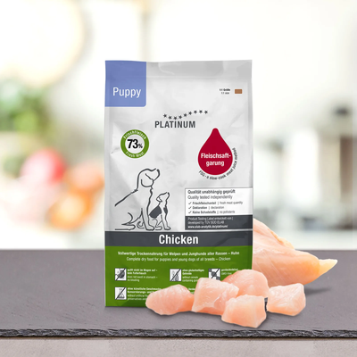 Platinum | Alimento seco para cachorros Puppy Chicken, pollo — fotografía oficial
