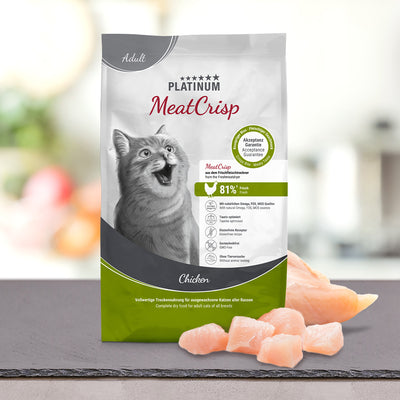 Platinum MeatCrisp Adult Chicken · bolsa de 3 kg (foto oficial)