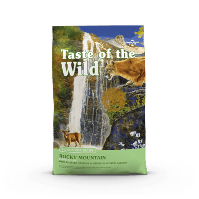 Taste of the Wild | Rocky Mountain gatos con venado asado y salmón ahumado