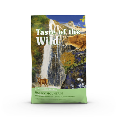 Taste of the Wild | Rocky Mountain gatos con venado asado y salmón ahumado