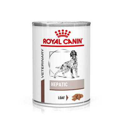 Royal Canin Hepatic lata para perros · lata frontal
