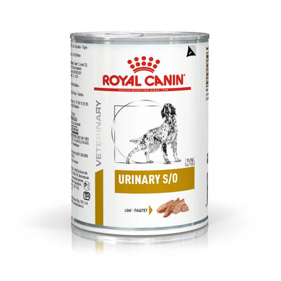 Royal Canin Urinary S/O lata para perros · lata frontal