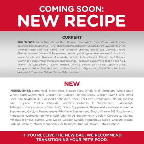 Hill's Science Diet | Alimento seco para perros adultos Small Bites. Receta de cordero y arroz marrón.