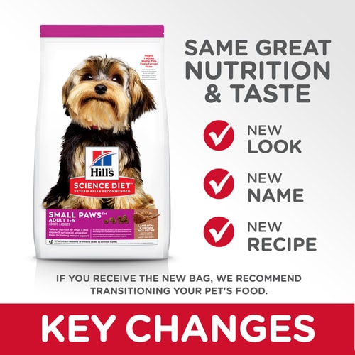 Hill's Science Diet | Alimento seco para perros adultos Adult Small & Mini. Receta de cordero y arroz marrón.