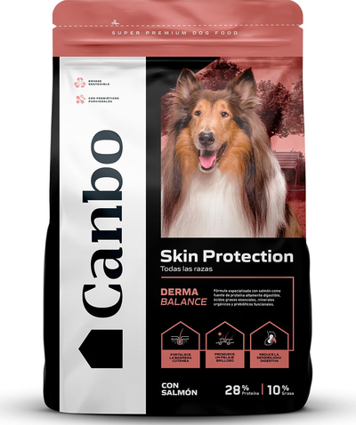 Canbo Skin Protection Derma Balance con salmón – empaque frontal