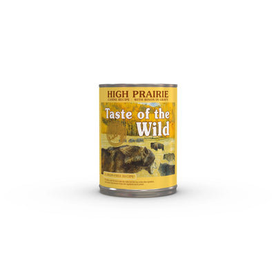 Taste of the Wild | High Prairie bisonte en salsa para perros (lata)