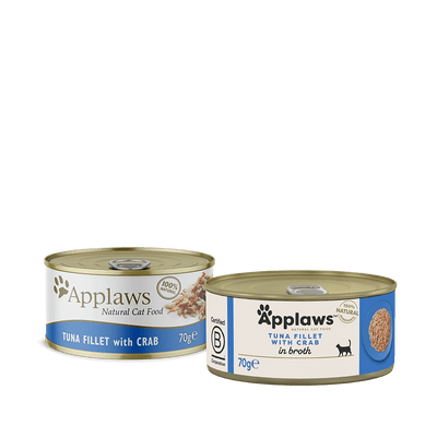 Applaws Filete de Atún con Cangrejo 70 g — envase oficial