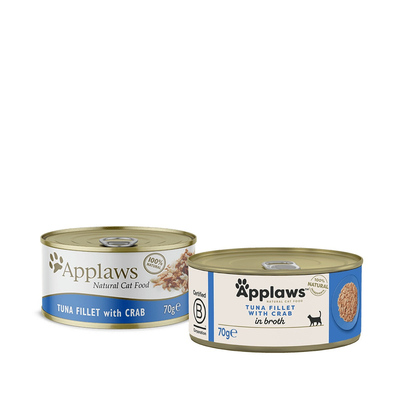 Applaws Filete de Atún con Cangrejo 70 g — envase oficial