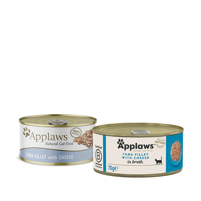 Applaws Filete de Atún con Queso 70 g — envase oficial