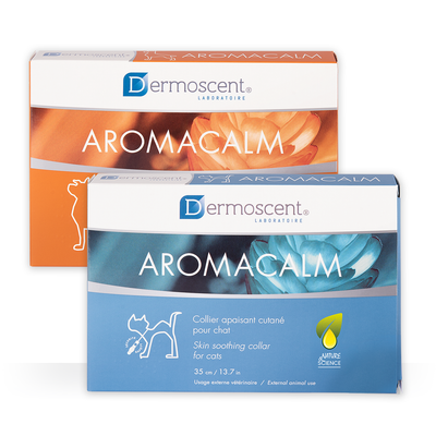 Aromacalm — Gatos — collar azul