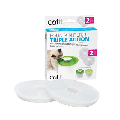 Catit: Filtro triple acción para fuente de mascotas