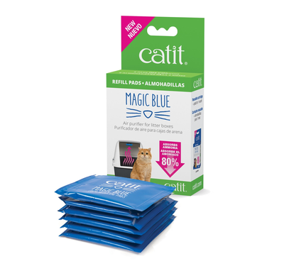 Catit: Almohadillas antiolores de recambio Magic Blue