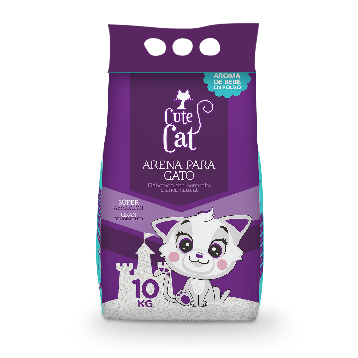 Cute Cat | Arena para gato premium