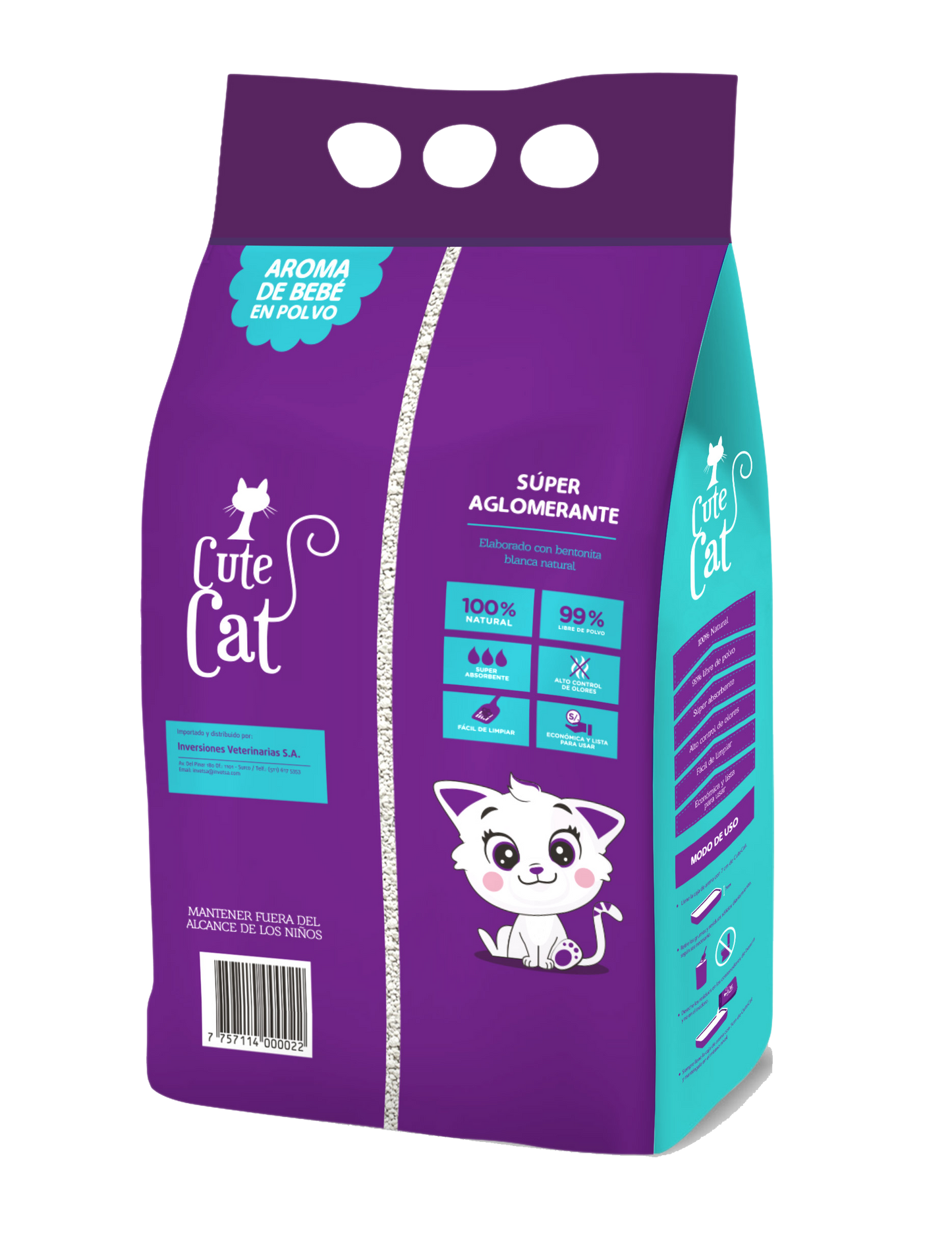 Cute Cat | Arena para gato premium