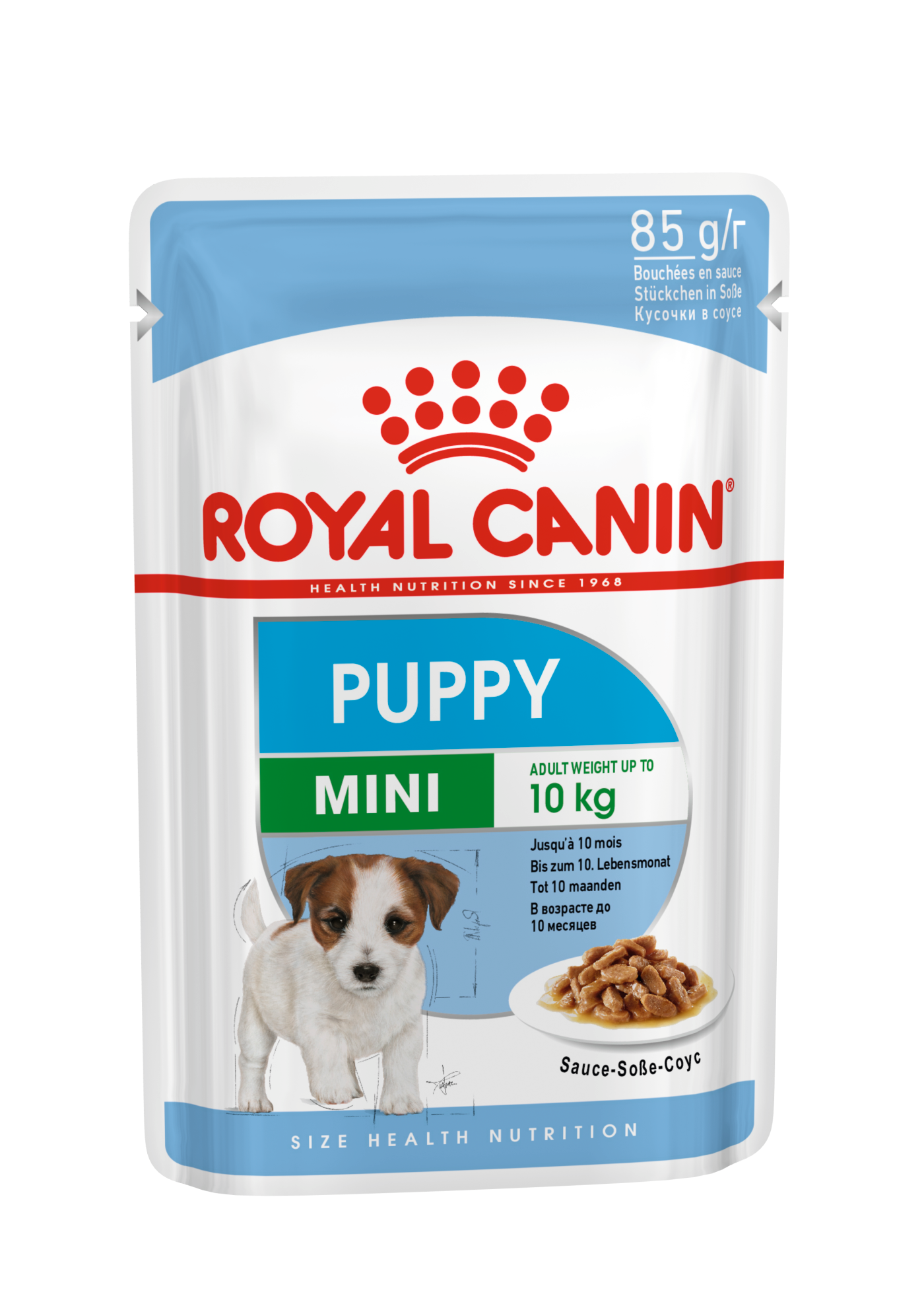 ROYAL CANIN | Alimento húmedo para perros cachorros de razas pequeñas (Pack de 12 bolsitas de 85g)