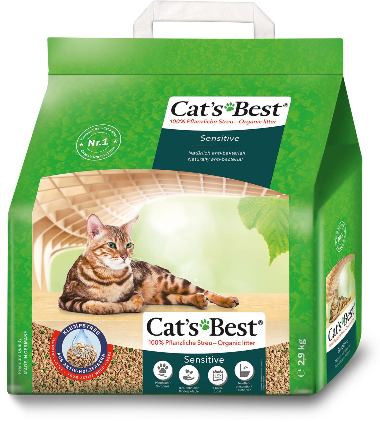 Cat's Best | Arena vegetal para gatos (Sensitive)
