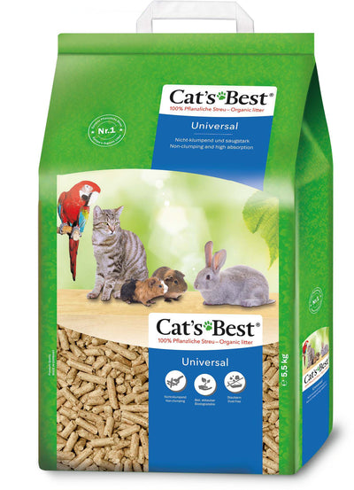 Cat's Best | Lecho vegetal Universal para animales pequeños — imagen oficial 1