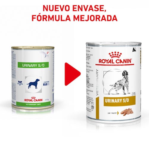 ROYAL CANIN | Alimento húmedo para perros Urinary S/O (Pack de 12 latas de 410g)