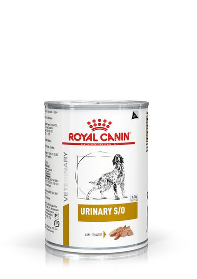 ROYAL CANIN | Alimento húmedo para perros Urinary S/O (Lata de 410g)