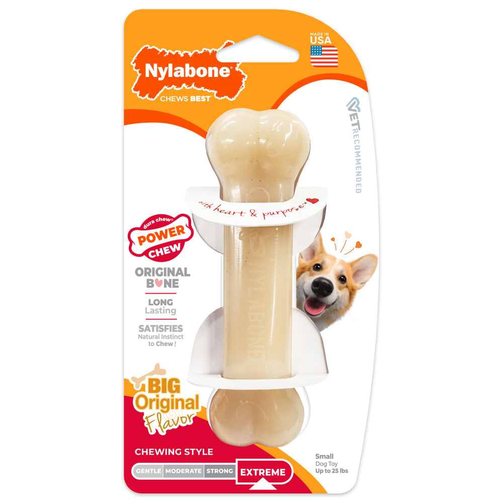 Nylabone Power Chew Bone Original Small — empaque frontal