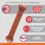 Nylabone Power Chew Bone Bacon Giant — producto sin empaque