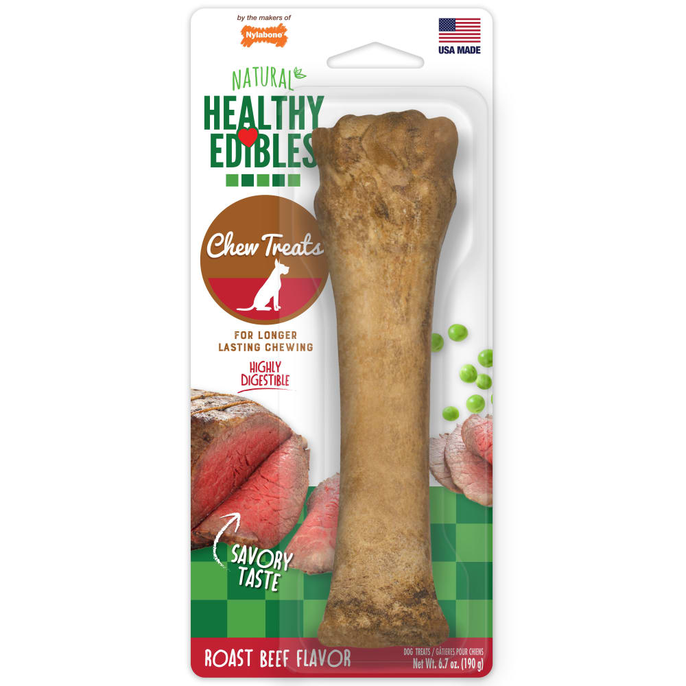 Nylabone Healthy Edibles Roast Beef Souper — empaque frontal