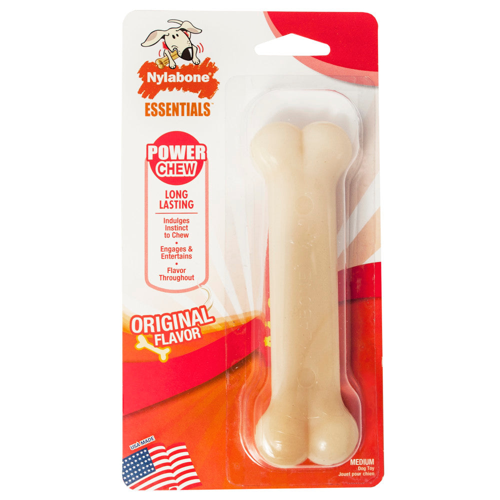 Nylabone Power Chew Bone Original Medium — empaque frontal