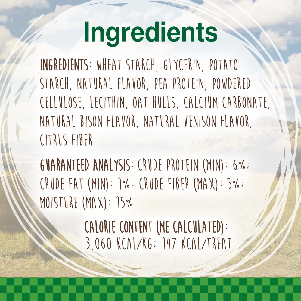 Nylabone Healthy Edibles Wild Bison — ingredientes