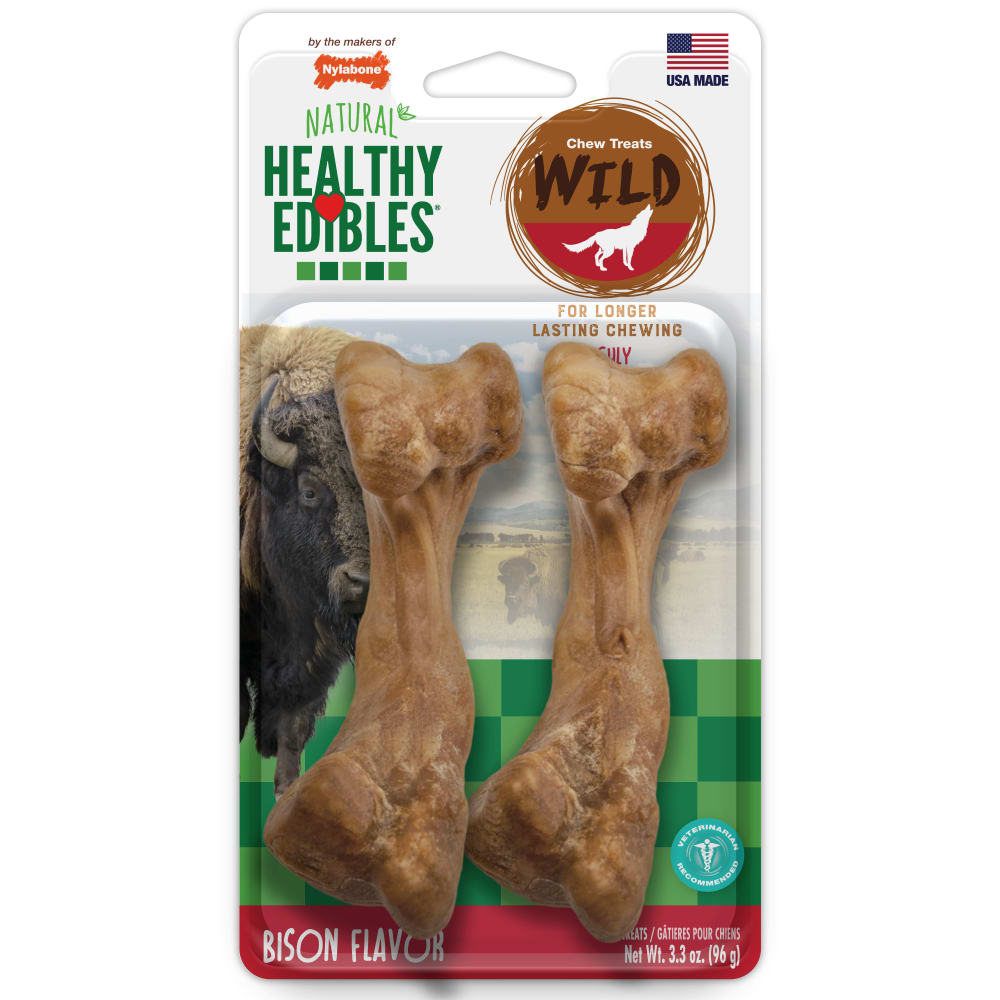 Nylabone | Healthy Edibles Wild Longer Lasting Bison