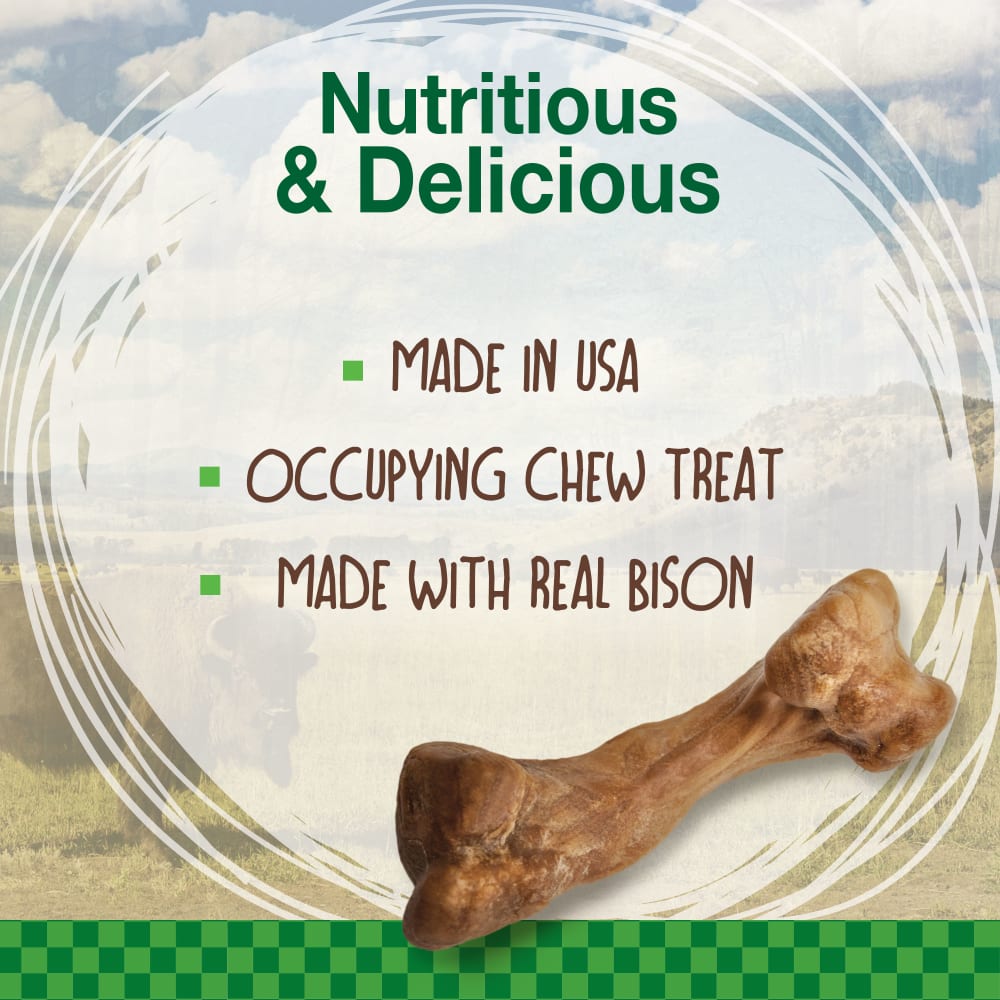 Nylabone Healthy Edibles Wild Bison — producto sin empaque