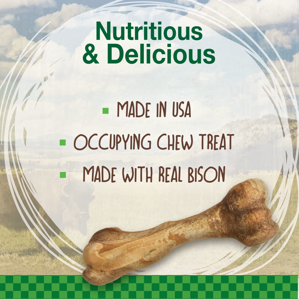 Nylabone Healthy Edibles Wild Bison 1ct — producto sin empaque