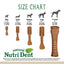 Nylabone Nutri Dent Filet Mignon — tabla de tallas
