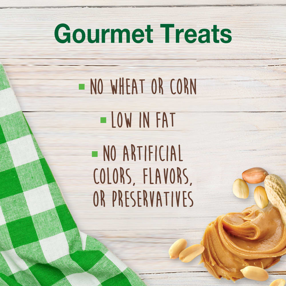 Nylabone Healthy Edibles Chewy Bites Peanut Butter — características