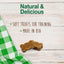 Nylabone Healthy Edibles Chewy Bites Peanut Butter — producto sin empaque