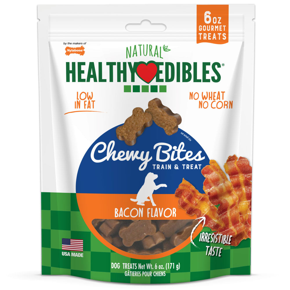 Nylabone | Healthy Edibles Chewy Bites Bacon